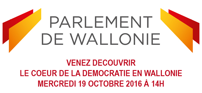 Visite adaptée du Parlement de Wallonie