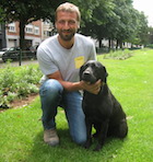 Laurent Veckmans, dresseur de chiens guides