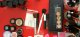 Illustration : photo de la table avec tous les produits de maquillage utilisés lors de l'atelier.